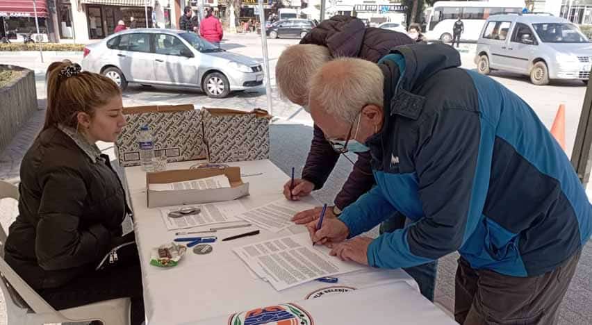 “Körfezime Dokunma” imza kampanyası devam ediyor
