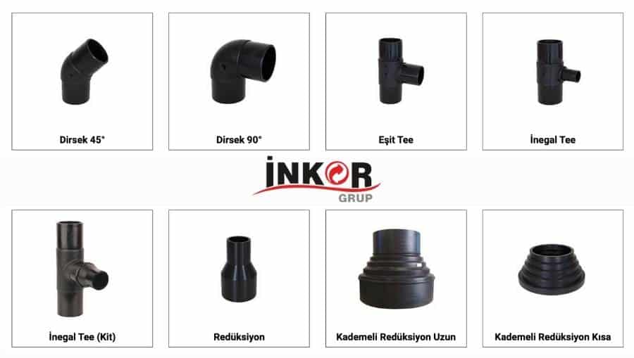 Kangal boru ek parçaları