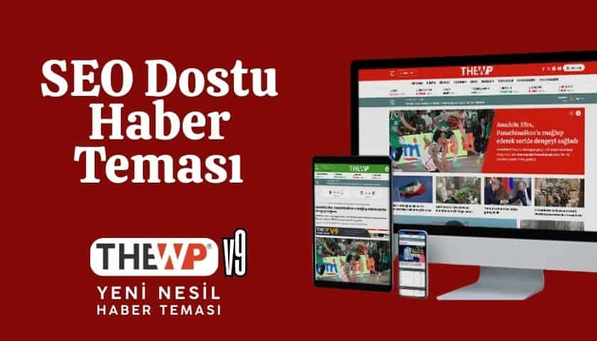 WordPress Haber Teması TheWP V9