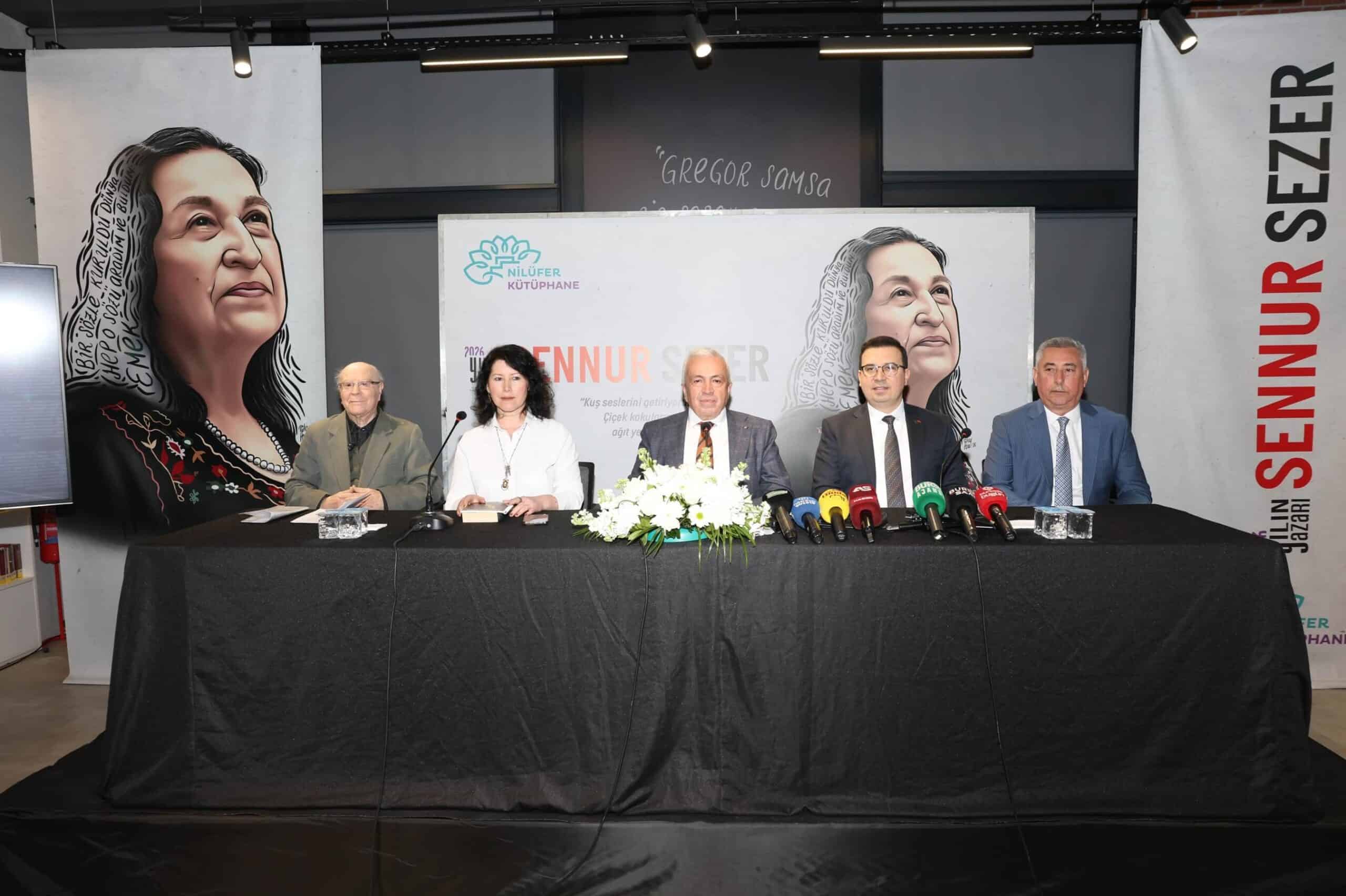 Nilüfer’de 2026 Yılının Yazarı Sennur Sezer: Emeğin ve Sokağın Şairine Saygı Yılı