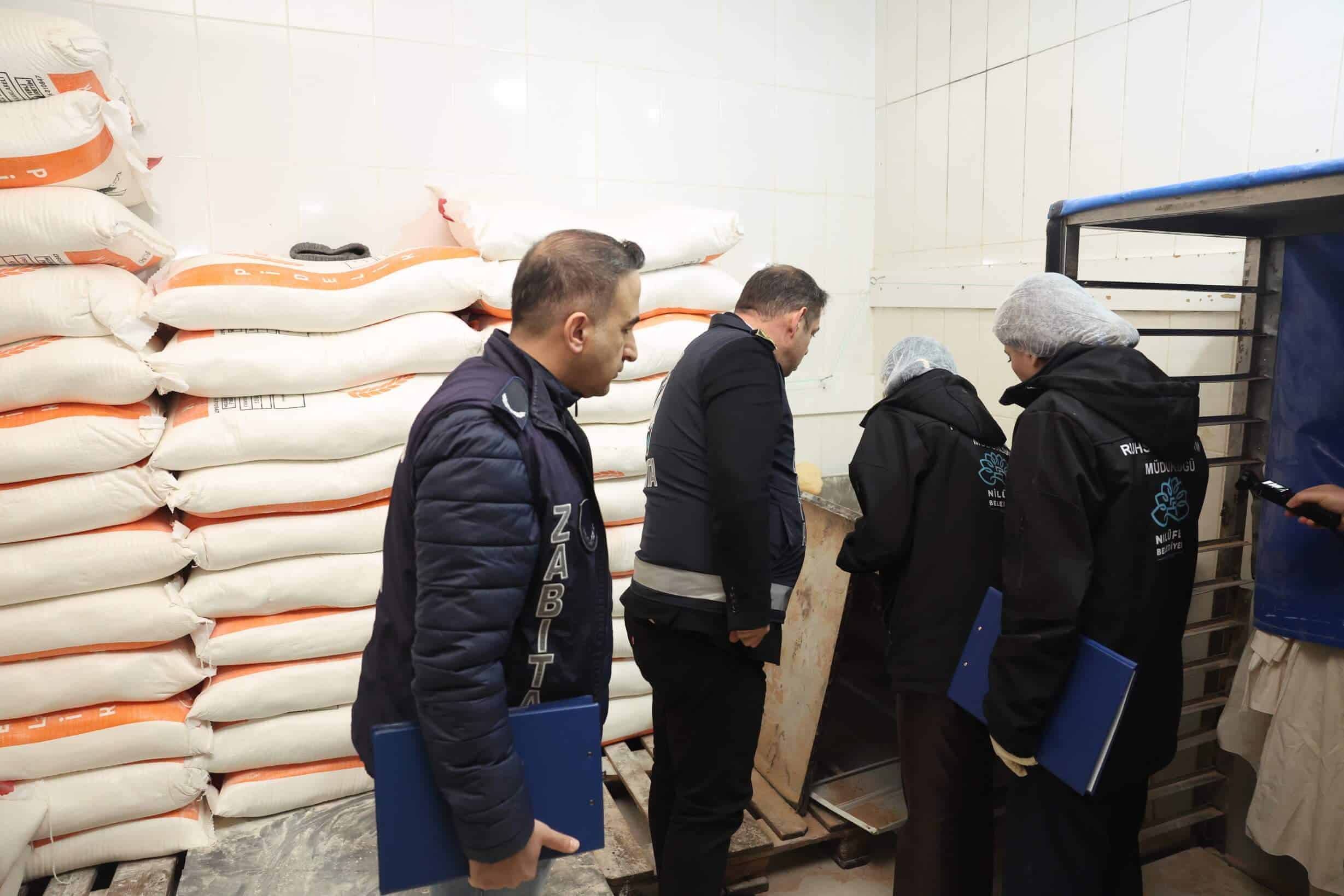Nilüfer Belediyesi Ramazan Ayında Fırın ve Pastanelerde Gıda Denetimlerini Sıklaştırdı
