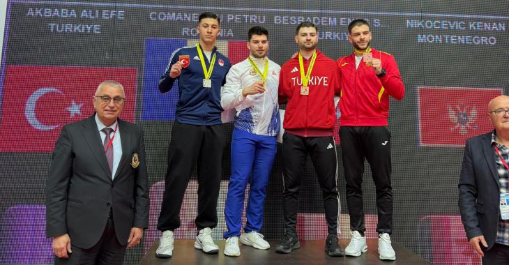 Enes Sad Beşbadem, Balkan Karate Şampiyonası’nda Bronz Madalya Kazandı