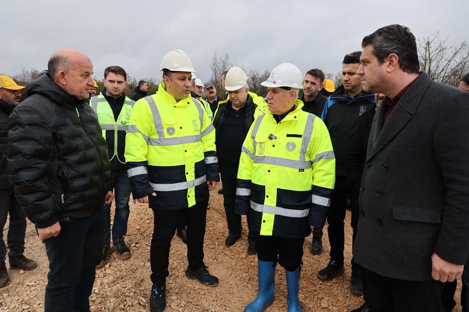 Bursa Büyükşehir Belediyesi, Akçalar Mahallesi'ne 1000 Metreküplük Yeni Su Deposu Kazandırıyor