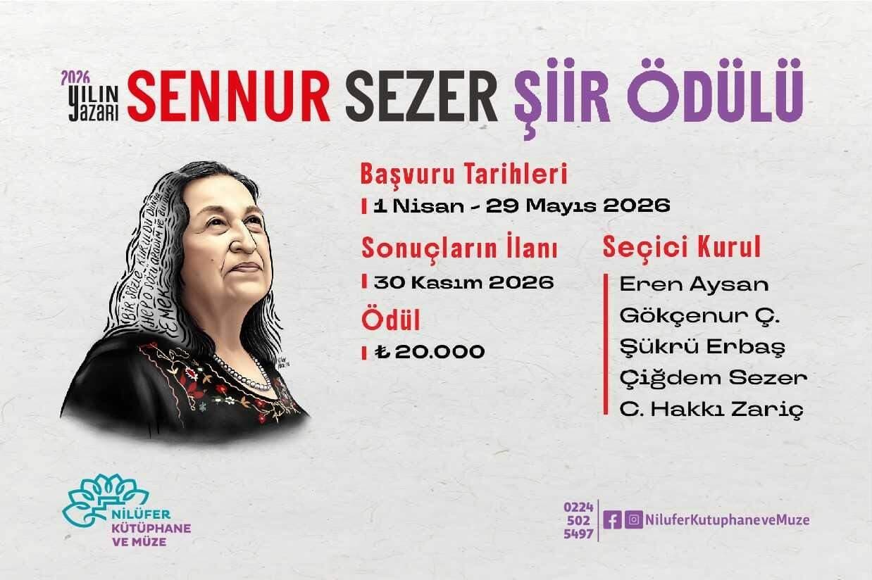 Sennur Sezer Şiir Ödülü başvuruları 1 Nisan’da başlıyor: Katılım ve ödül detayları açıklandı