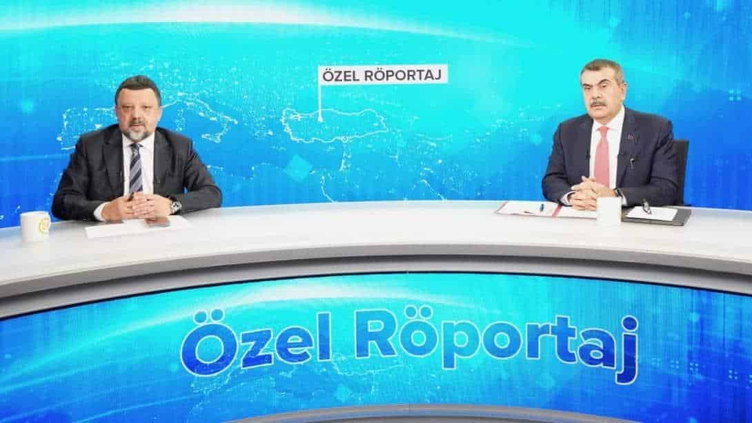 Bakan Yusuf Tekin: Güzel Sanatlar Liselerinde Milli Takım İçin Marş Yarışması Başlatıldı