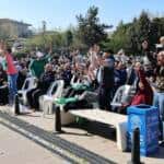 Bursaspor’un Şampiyonluğu Nilüfer’de Binlerce Taraftarla Kutlandı