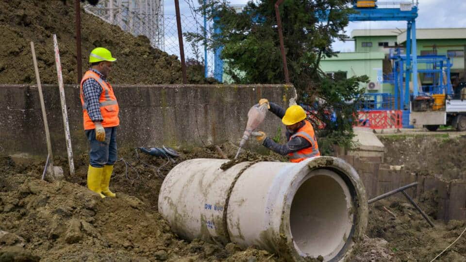 Özlüce Mahallesi’nde Çevreci Kollektör Hattı ile Ayvalı Dere Daha Temiz Akacak