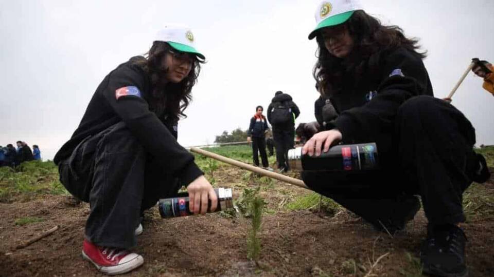 Bursa OİB Meslek Lisesi Öğrencileri Yurt Dışı Stajlarında Karbon Ayak İzini Fidanlarla Azaltıyor