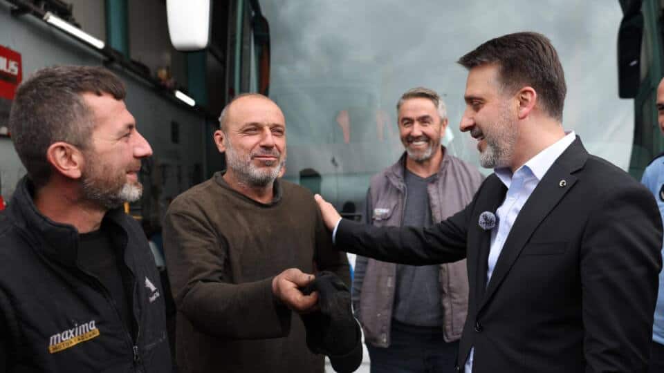 Şahin Biba’dan 1 Mayıs’ta Görevde Olan Bursa Emekçilerine Anlamlı Ziyaretler
