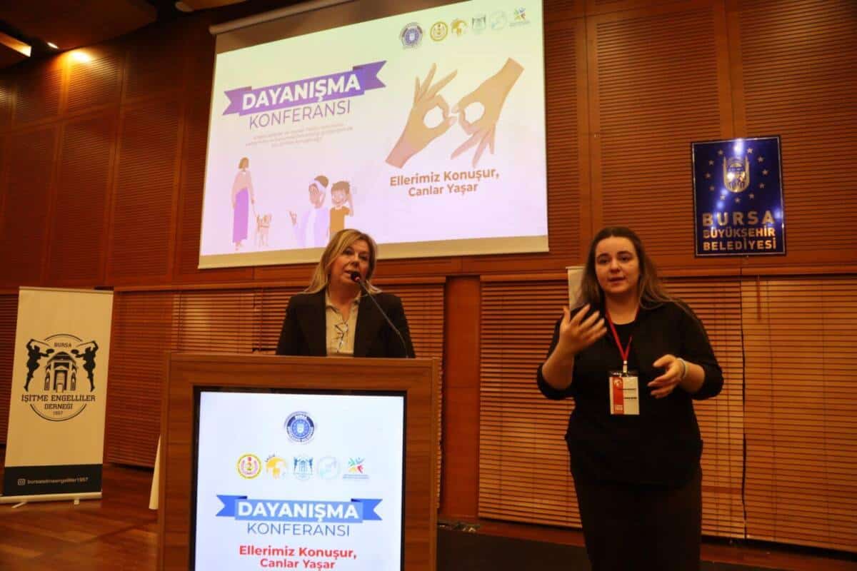 Bursa’da Dayanışma Konferansı: Engelliler ve Hayvan Hakları İçin Farkındalık Geliştirildi