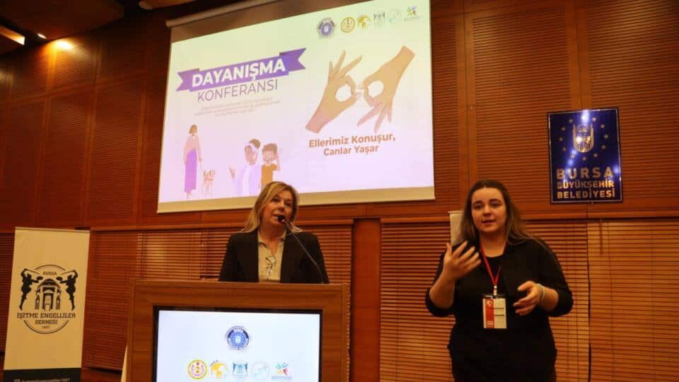 Bursa’da Dayanışma Konferansı: Engelliler ve Hayvan Hakları İçin Farkındalık Geliştirildi